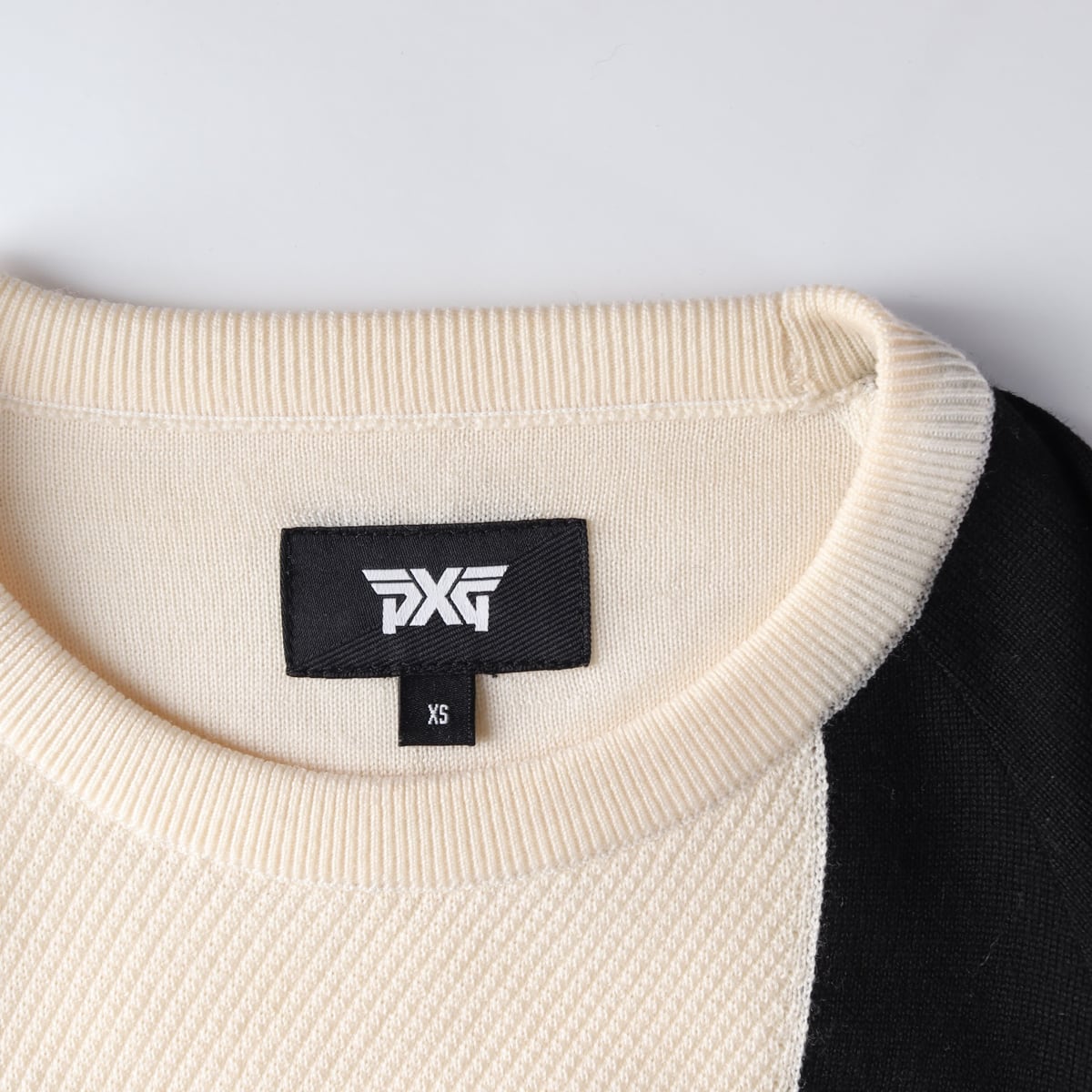 피엑스지 PXG 21FW 투톤 울 100% 골프 니트 상세 이미지 3