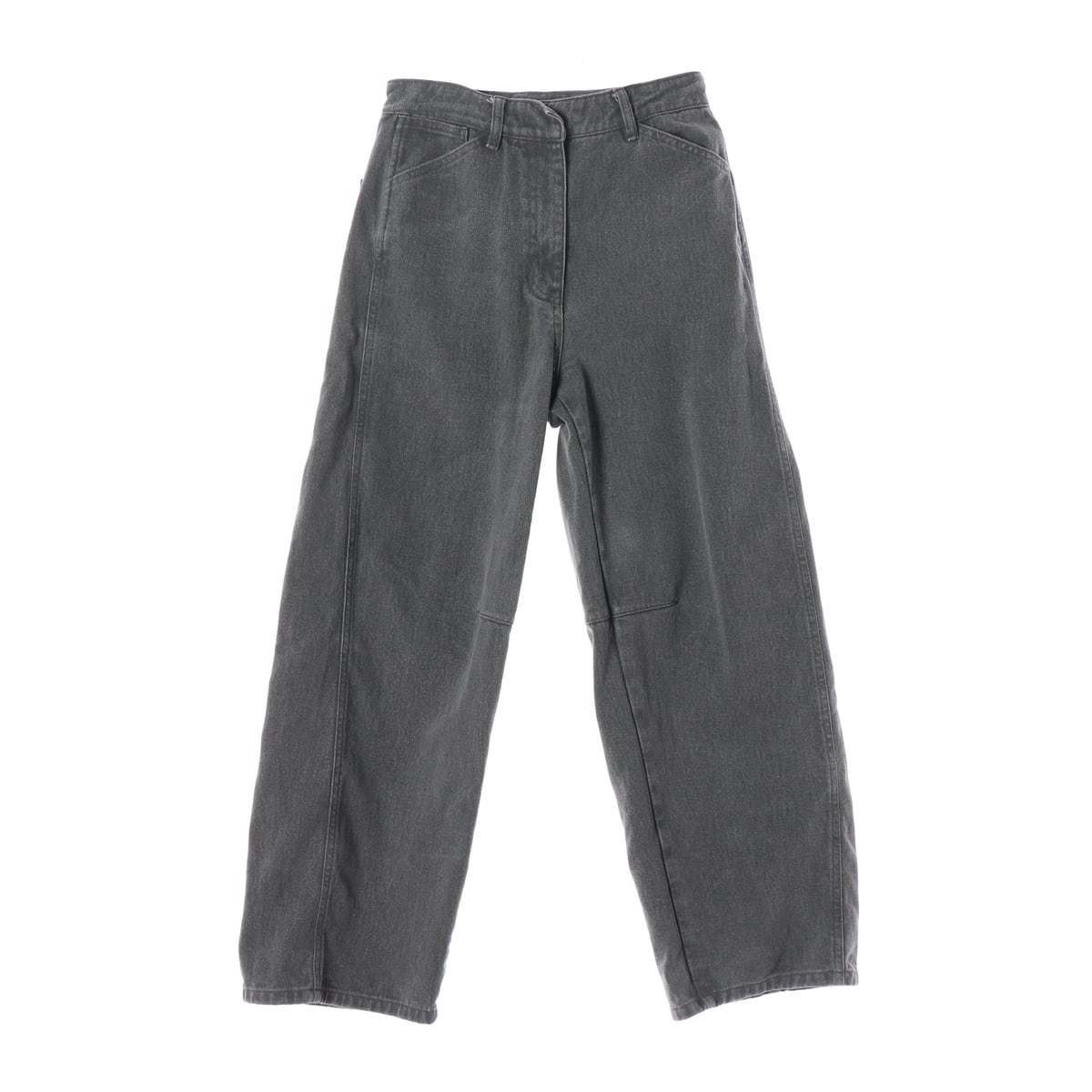 시스템 25FW 커브드 와이드 데님 팬츠 상세 이미지 1