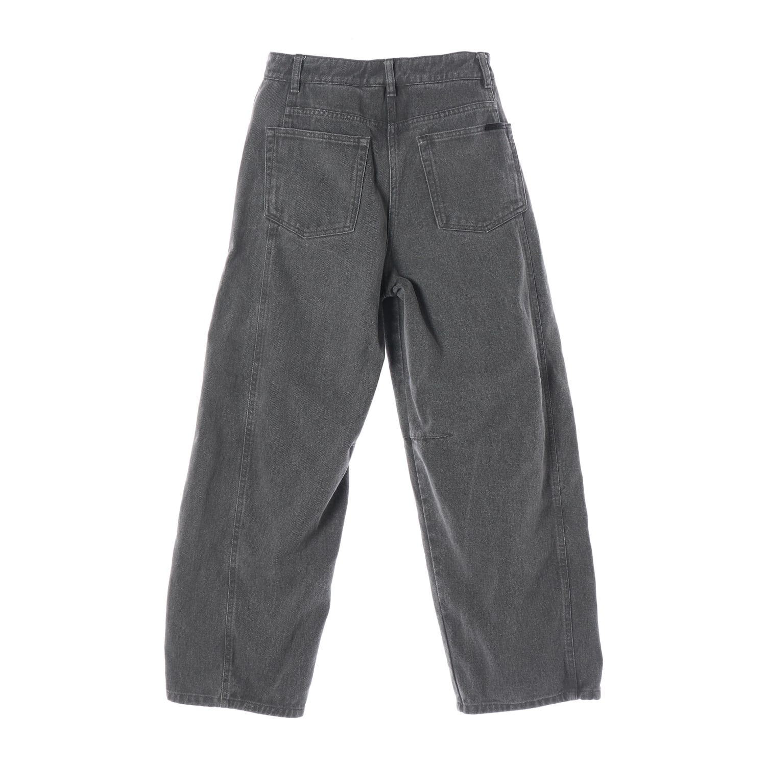 시스템 25FW 커브드 와이드 데님 팬츠 이미지 2