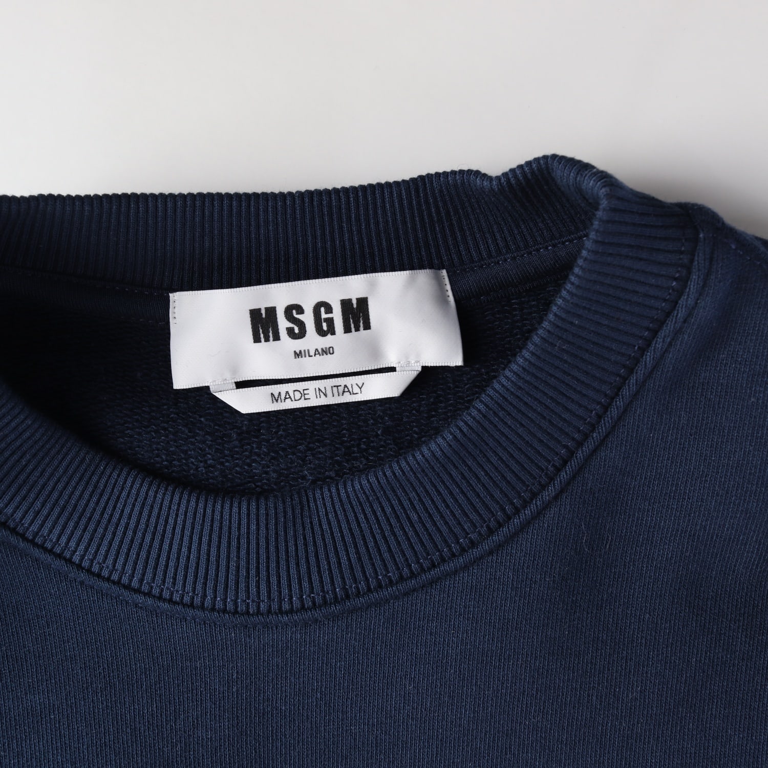 엠에스지엠 MSGM 로고 자수 맨투맨 이미지 3