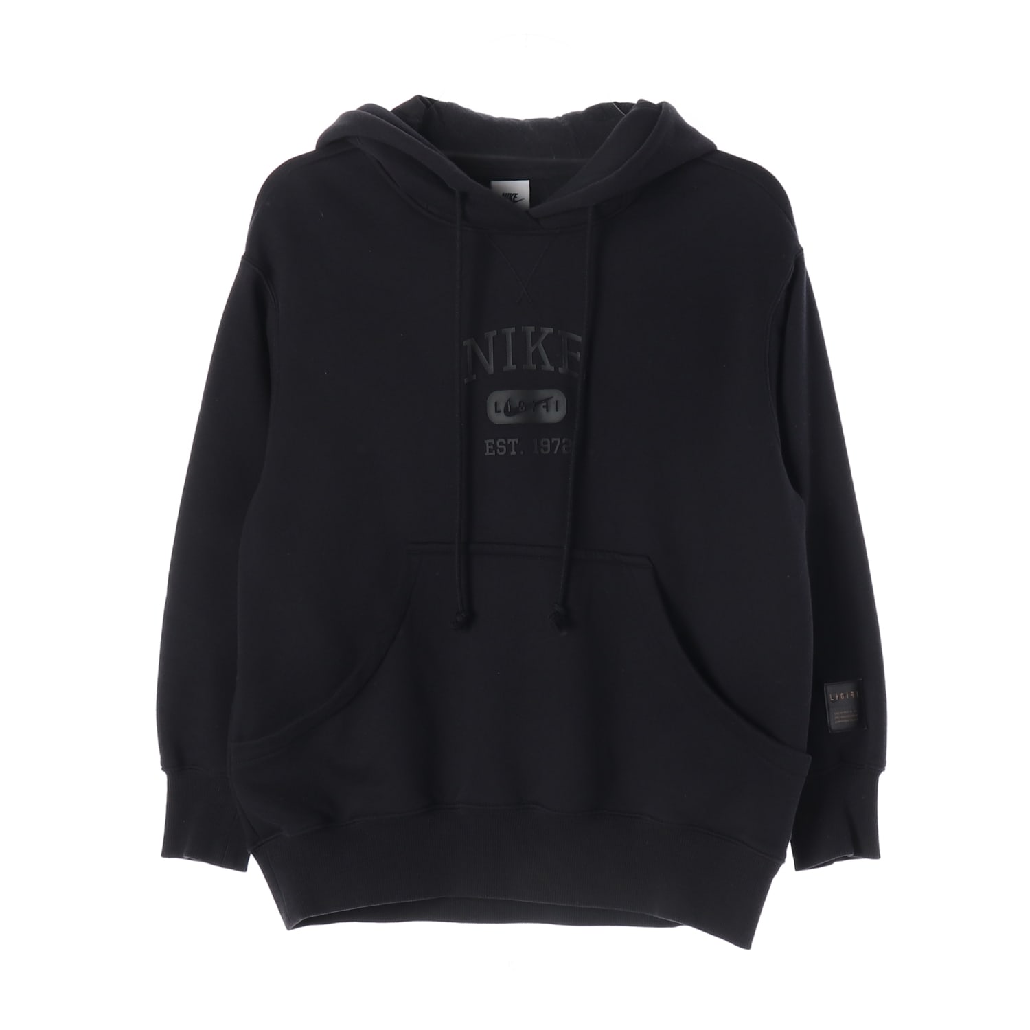나이키 22FW 한글 로고 자수 기모 후드티 후디 이미지 1