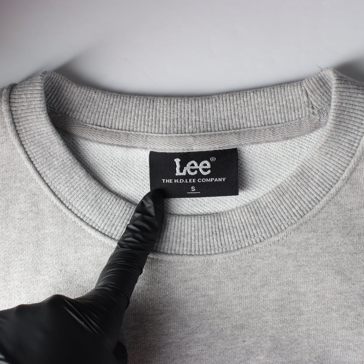 리 Lee 22SS 버디 리 로고 프린트 맨투맨 스웨트셔츠 그레이 상세 이미지 3