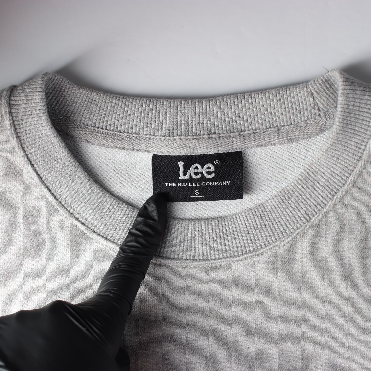 리 Lee 22SS 버디 리 로고 프린트 맨투맨 스웨트셔츠 그레이 이미지 3