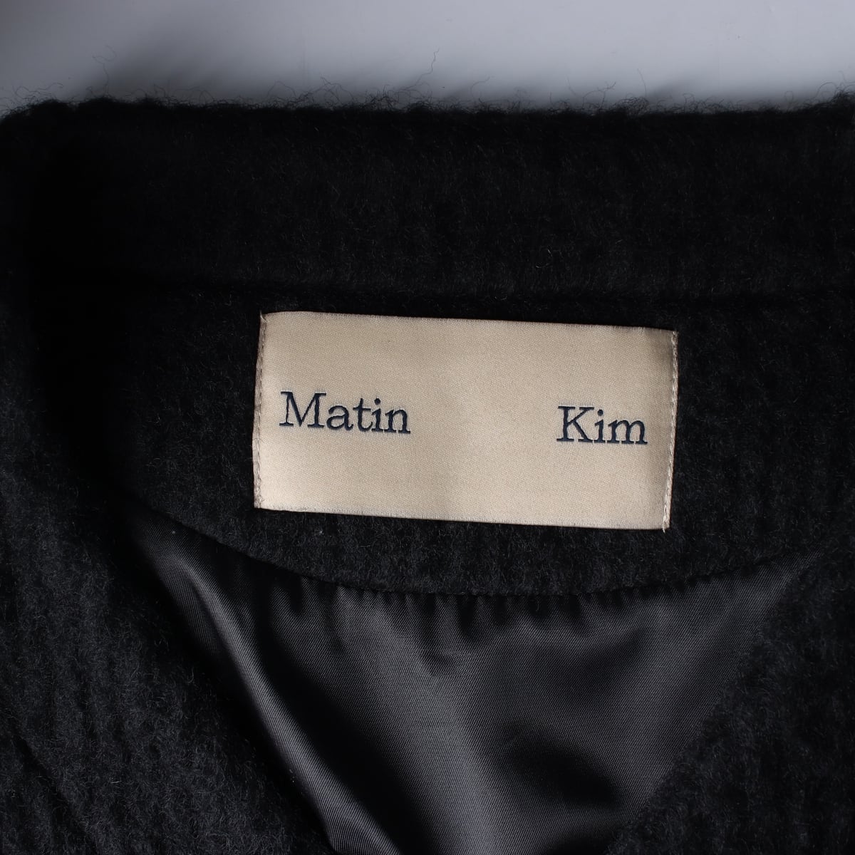 마뗑킴 21FW 크롭 울 블렌드 니트 가디건 재킷 상세 이미지 3