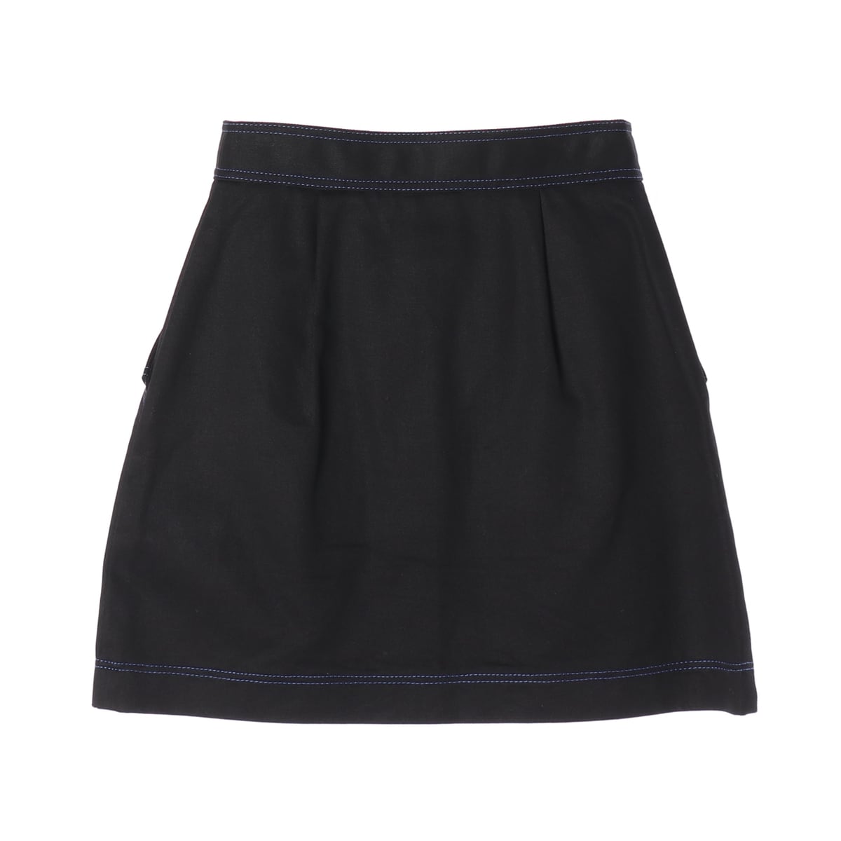 엠에스지엠 MSGM 콘트라스트 스티치 데님 스커트 상세 이미지 2