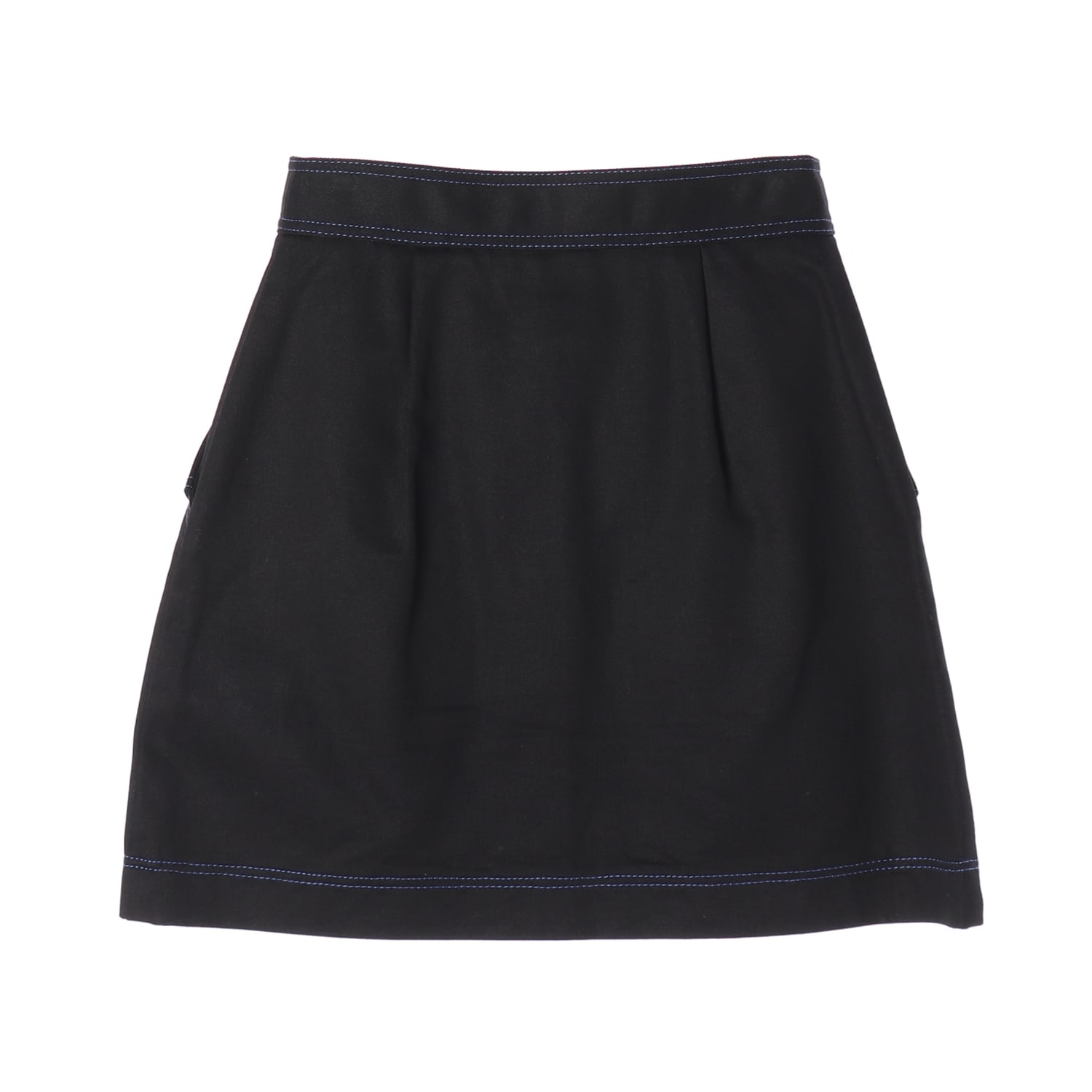 엠에스지엠 MSGM 콘트라스트 스티치 데님 스커트 이미지 2
