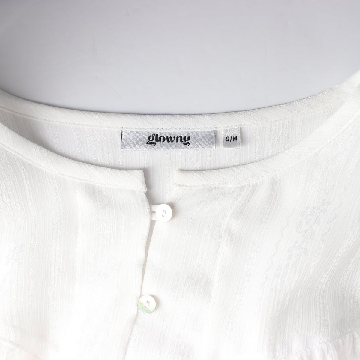 글로니 22FW 위시유 블라우스 스커트 셋업 상세 이미지 3