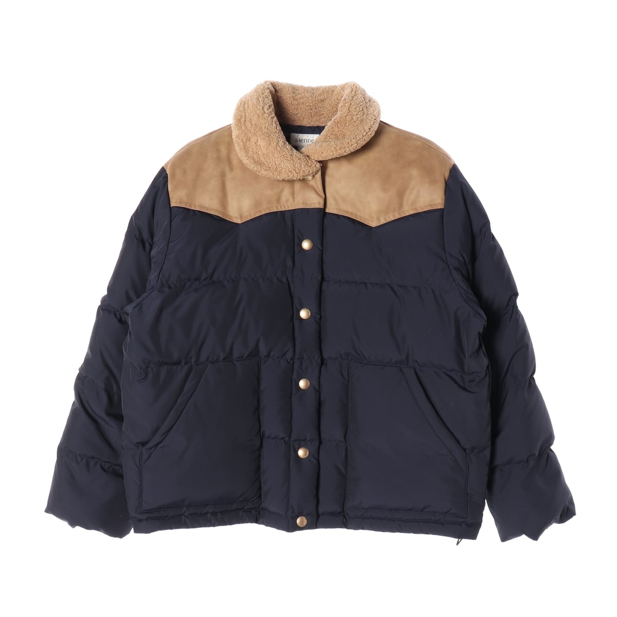 시엔느 23FW Chuck Goose-Down 패딩 네이비 상세 이미지 1
