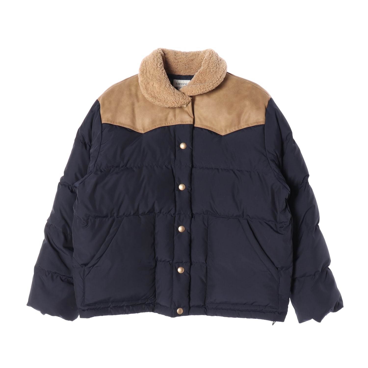 시엔느 23FW Chuck Goose-Down 패딩 네이비 이미지 1