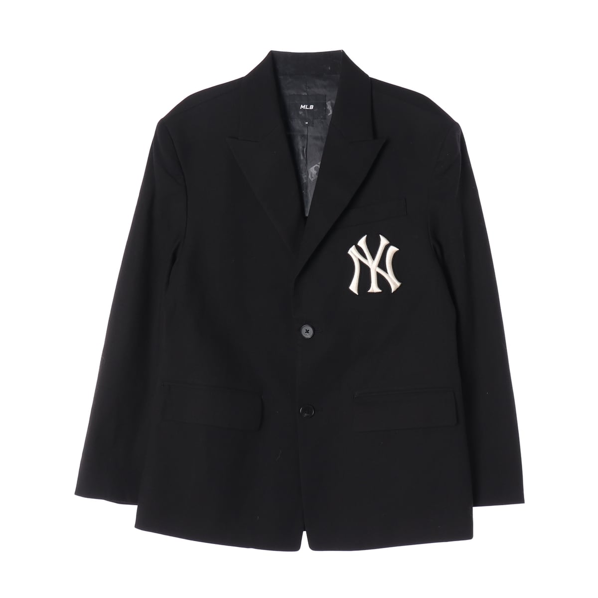 엠엘비 MLB 22SS NY 로고 자수 울 블레이저 재킷 상세 이미지 1