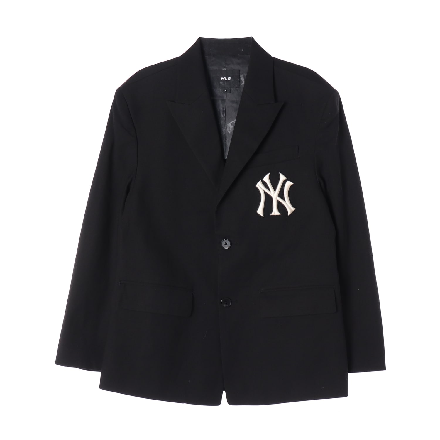 엠엘비 MLB 22SS NY 로고 자수 울 블레이저 재킷 이미지 1