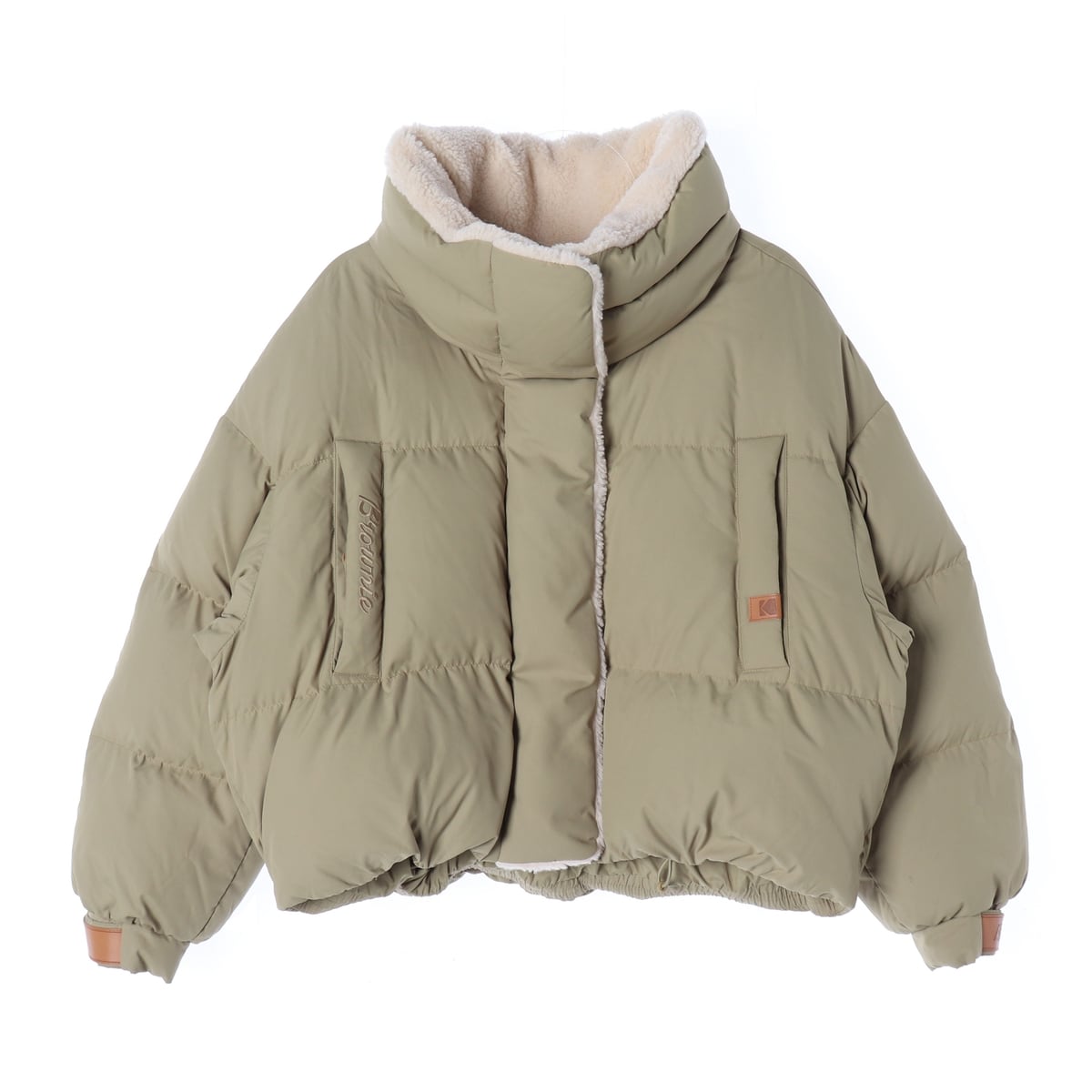 코닥 23FW 브라우니 크롭핏 덕다운 숏패딩 상세 이미지 1