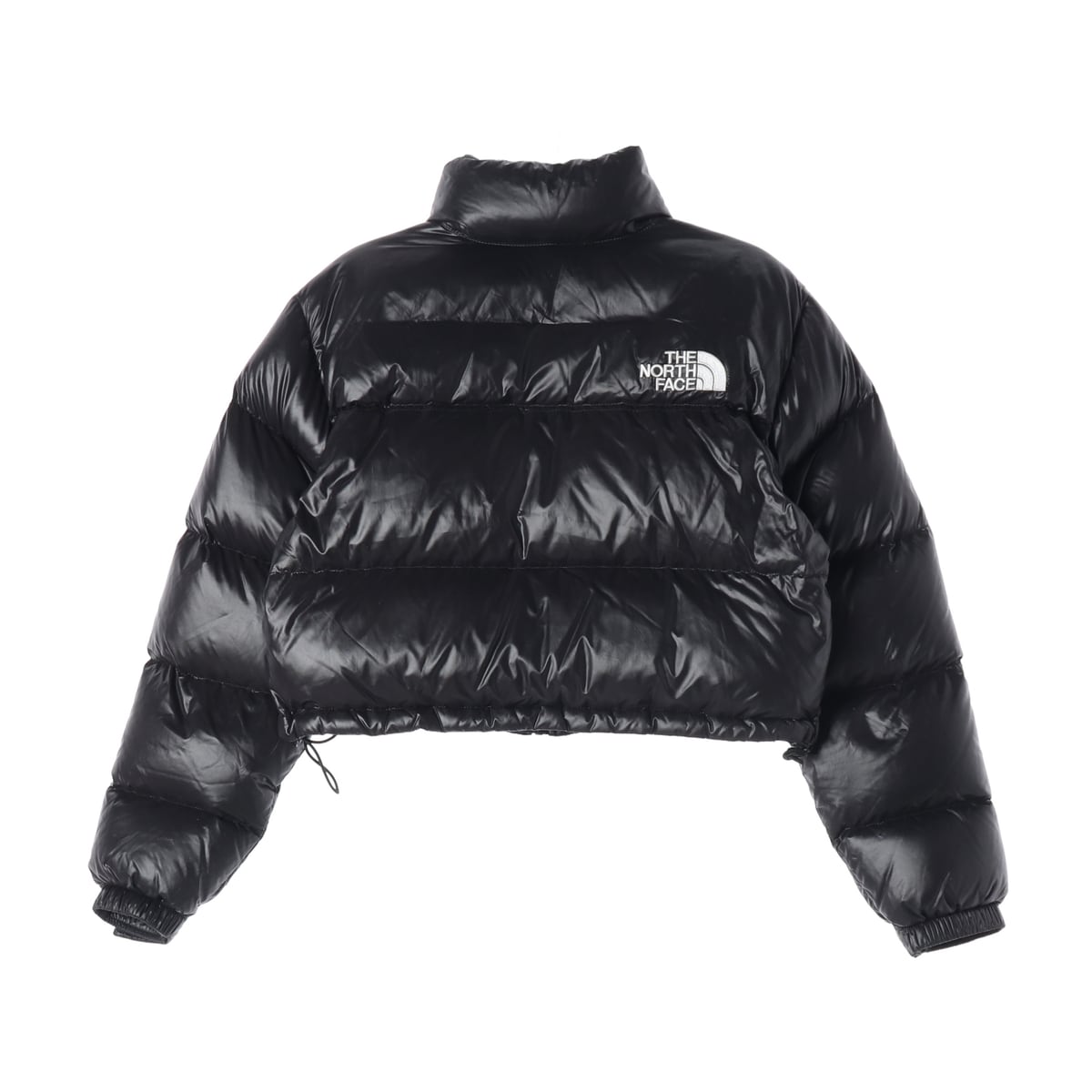 노스페이스 22FW 우먼즈 블랙 눕시 숏 다운 크롭 패딩 상세 이미지 3
