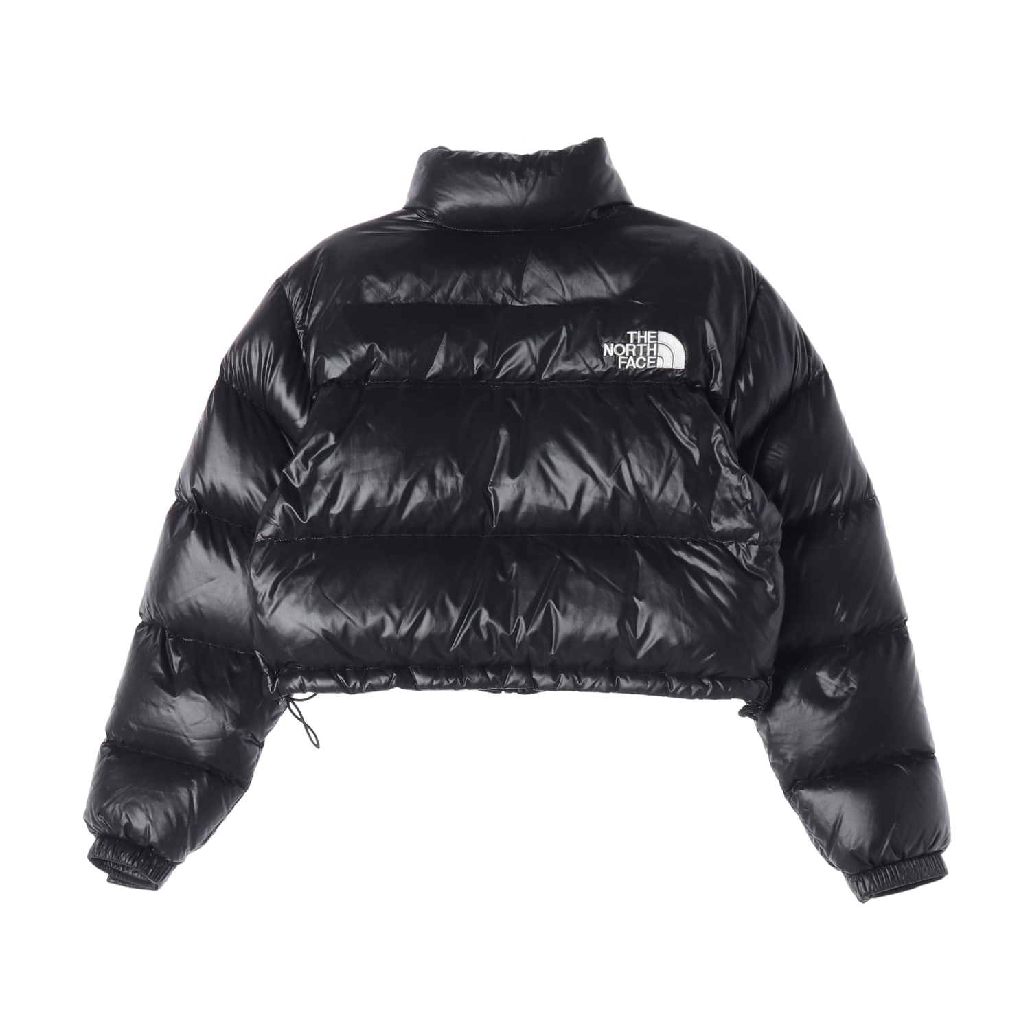 노스페이스 22FW 우먼즈 블랙 눕시 숏 다운 크롭 패딩 이미지 3