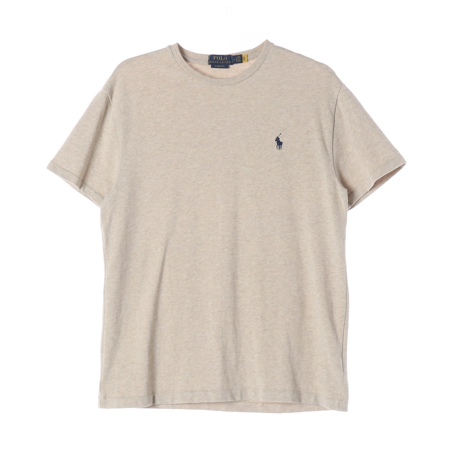 폴로 랄프 로렌 클래식핏 코튼 반팔 티셔츠 신형 라벨 QR 이미지 1