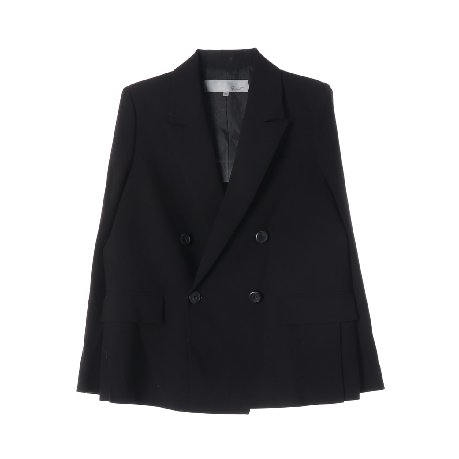 지컷 더블 버튼 블레이저 재킷 자켓 이미지 1