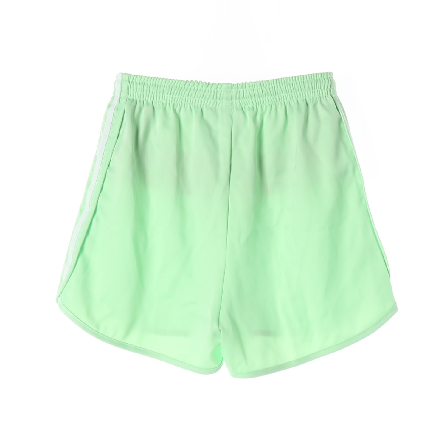 아디다스 24SS 사틴 스프린트 쇼츠 세미 그린 스파크 이미지 2