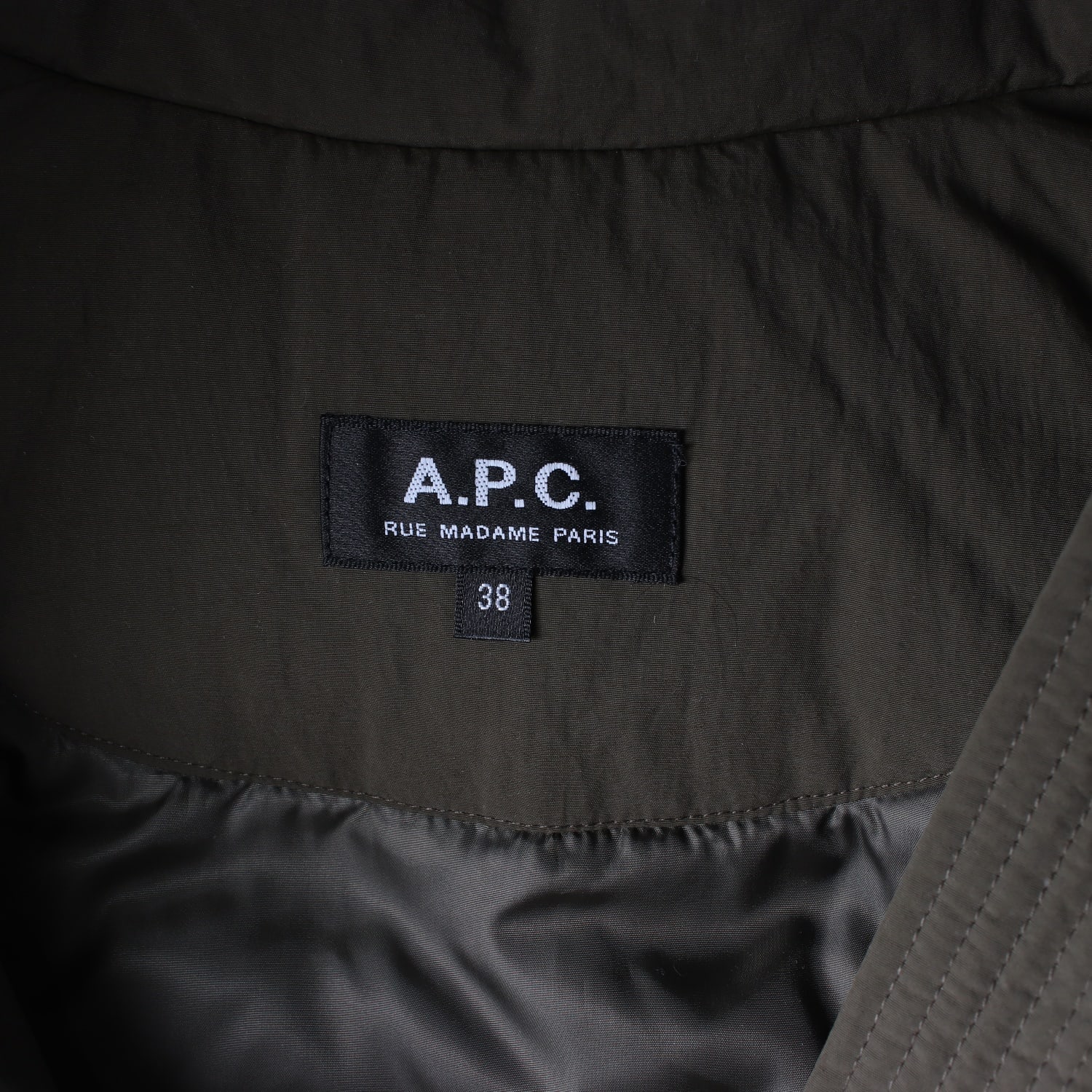 아페쎄 A.P.C. 구스다운 후드 야상 롱 패딩 이미지 4