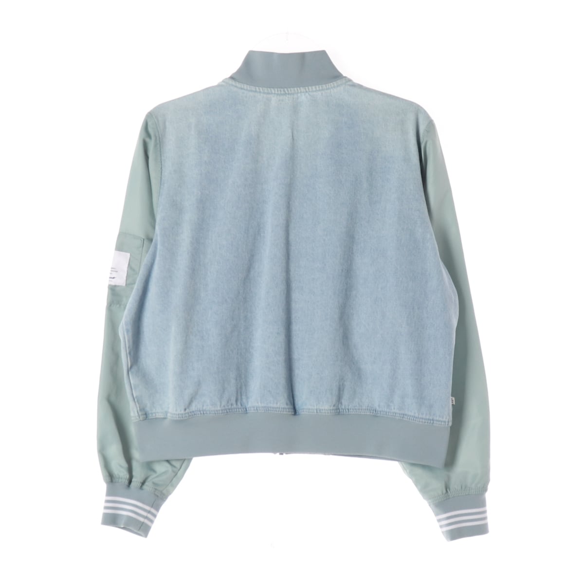 아디다스 22FW 우먼스 컬리지에이트 바시티 데님 재킷 상세 이미지 2