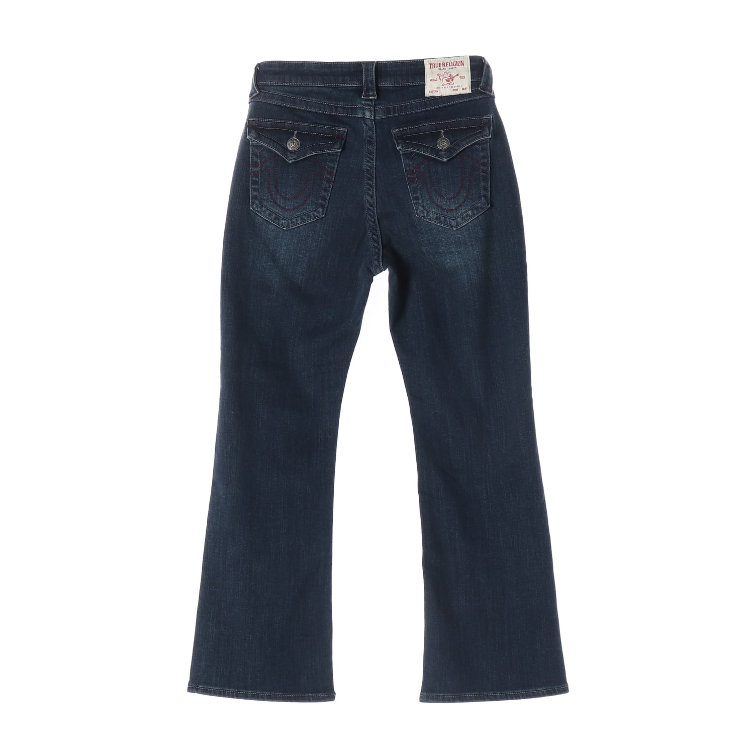 트루릴리전 24FW 후면 포켓 자수 플레어핏 데님팬츠 이미지 2