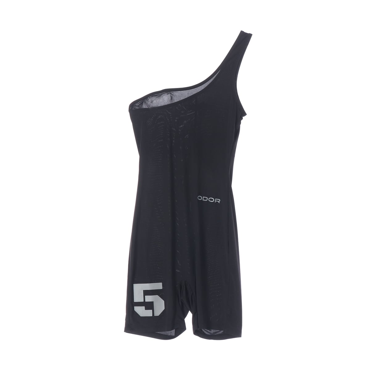 (새상품) 오도어 ODOR 24SS No.5 스트레치 롬퍼 블랙 셋업 상세 이미지 1