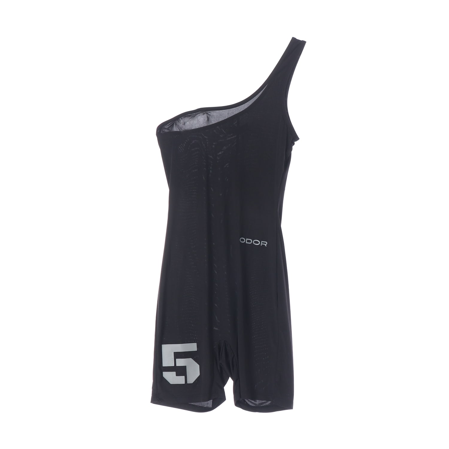 (새상품) 오도어 ODOR 24SS No.5 스트레치 롬퍼 블랙 셋업 이미지 1