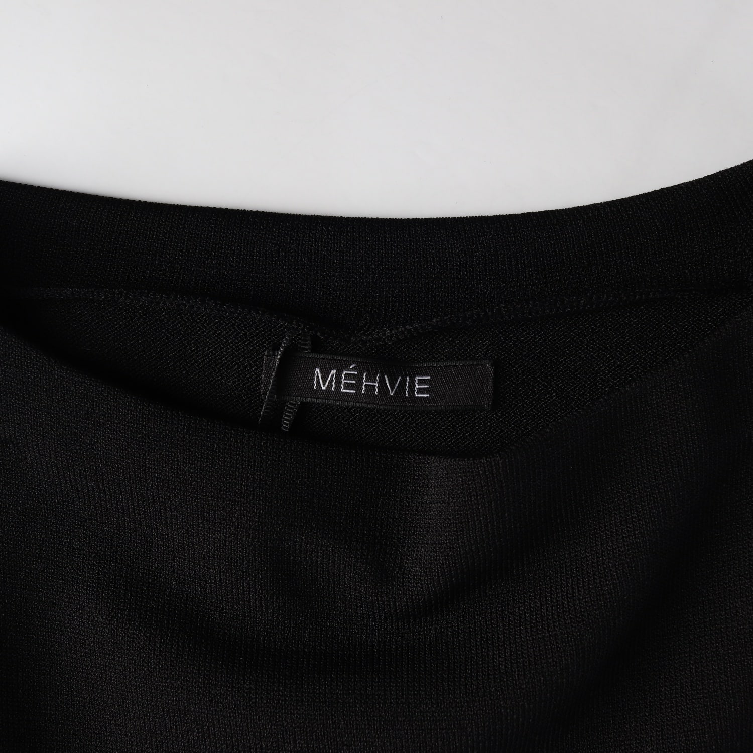 (새상품) 메비 MEHVIE 메르시비앙 슬리브리스 니트 탑 이미지 3
