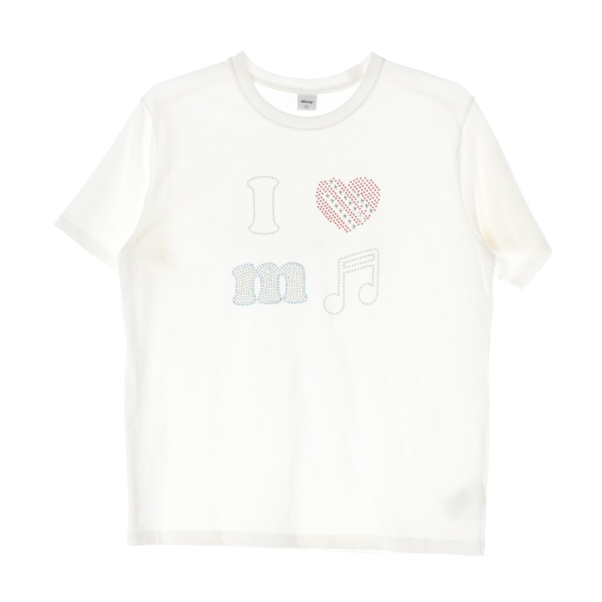 엠엠엘지 25SS Mmlg  LOVE MM 반팔 티셔츠 탑 상세 이미지 1