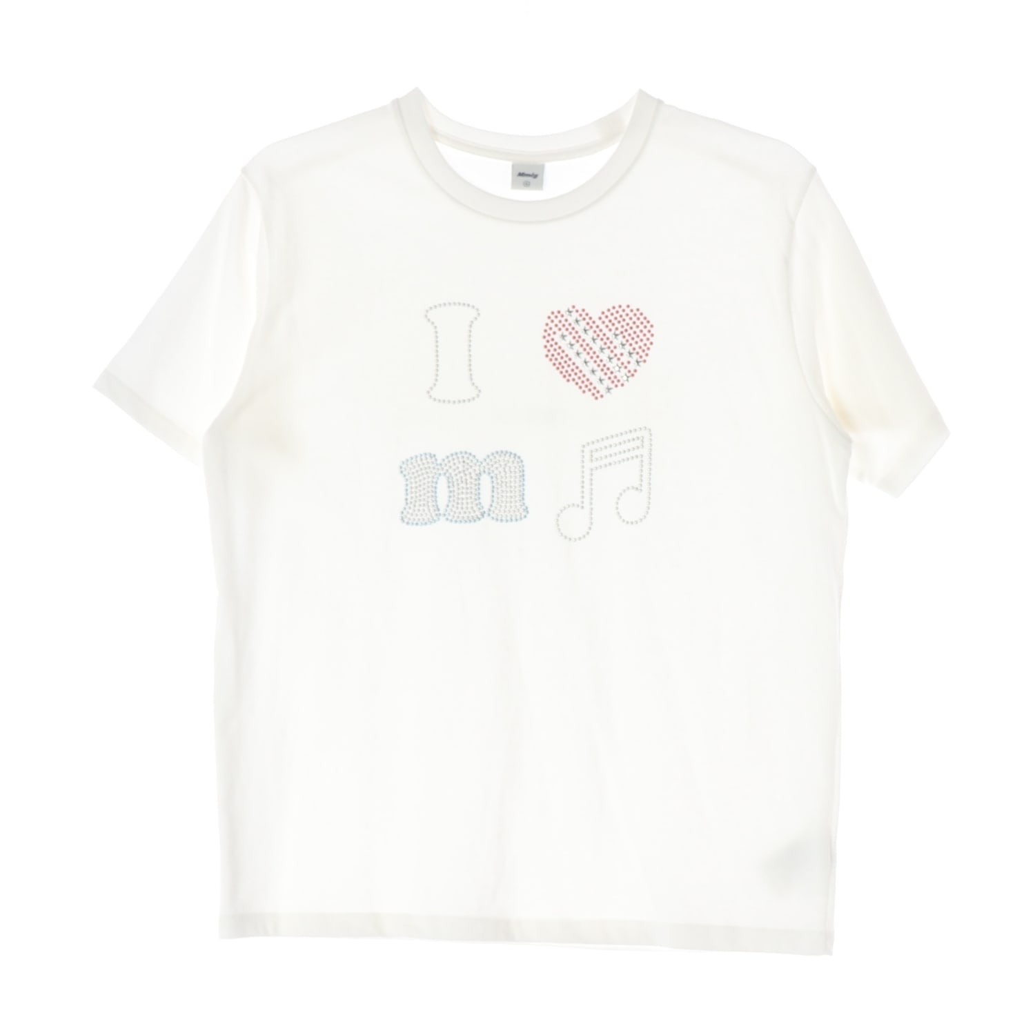 엠엠엘지 25SS Mmlg  LOVE MM 반팔 티셔츠 탑 이미지 1