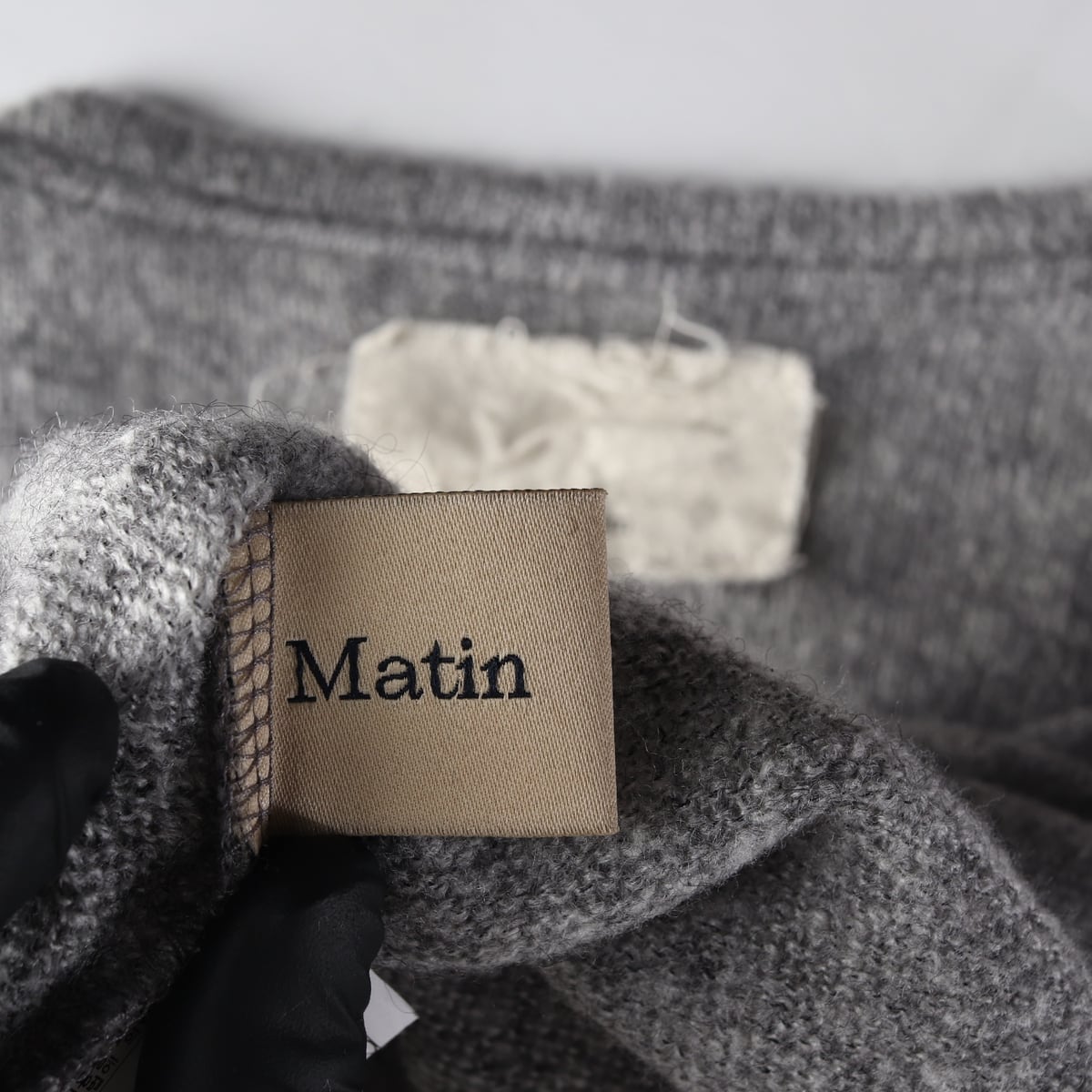마뗑킴 21FW 울 모헤어 블렌드 니트 스웨터 상세 이미지 3