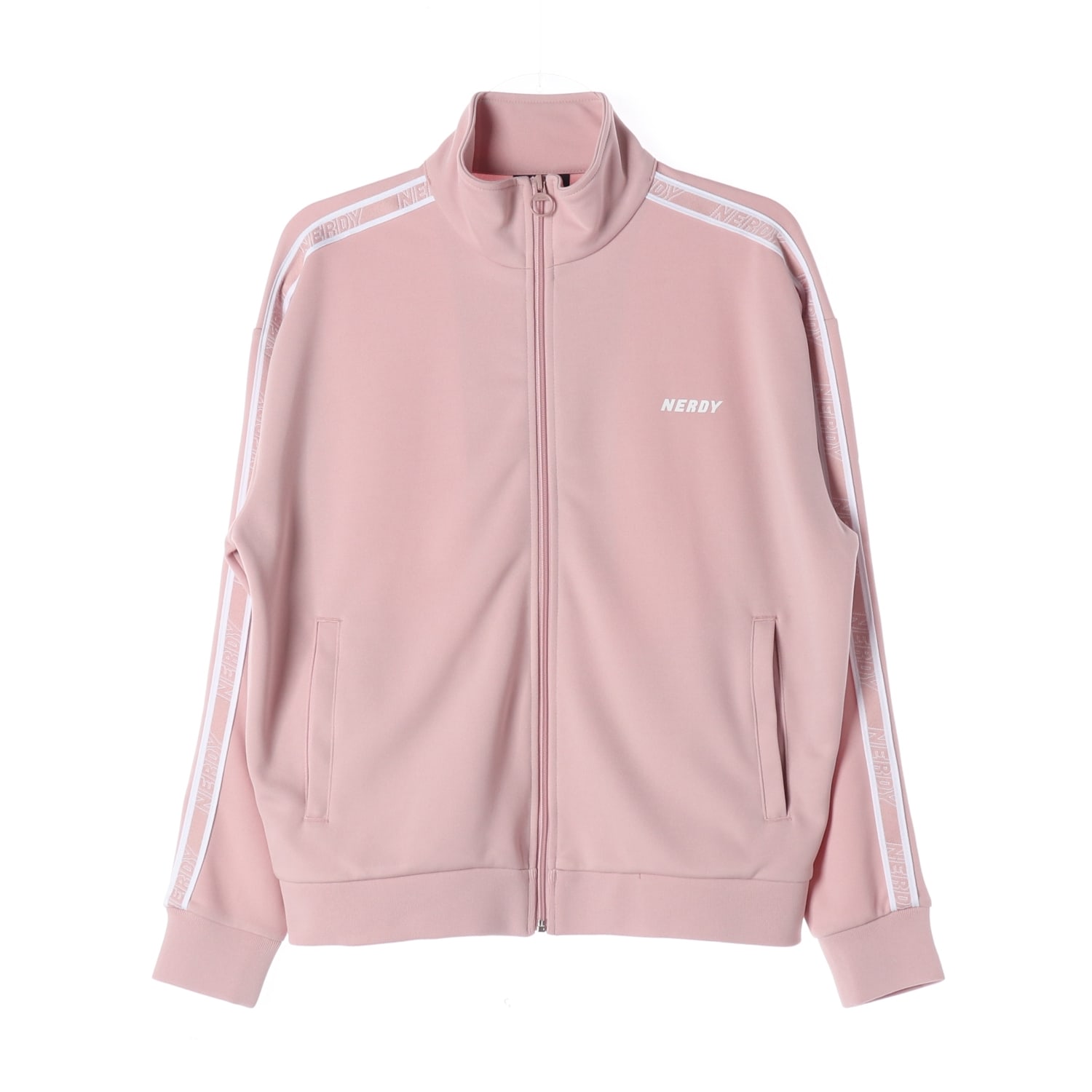 널디 21FW 오리지널 트레이닝 재킷 핑크 져지 이미지 1