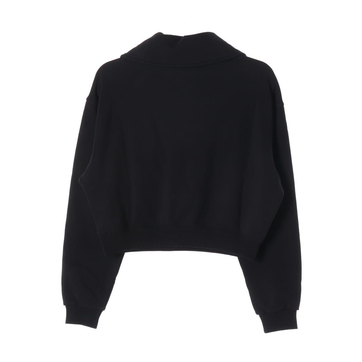 (새상품) 널디 NDY 24FW 수플레 크롭 스웻셔츠 블랙 상세 이미지 2