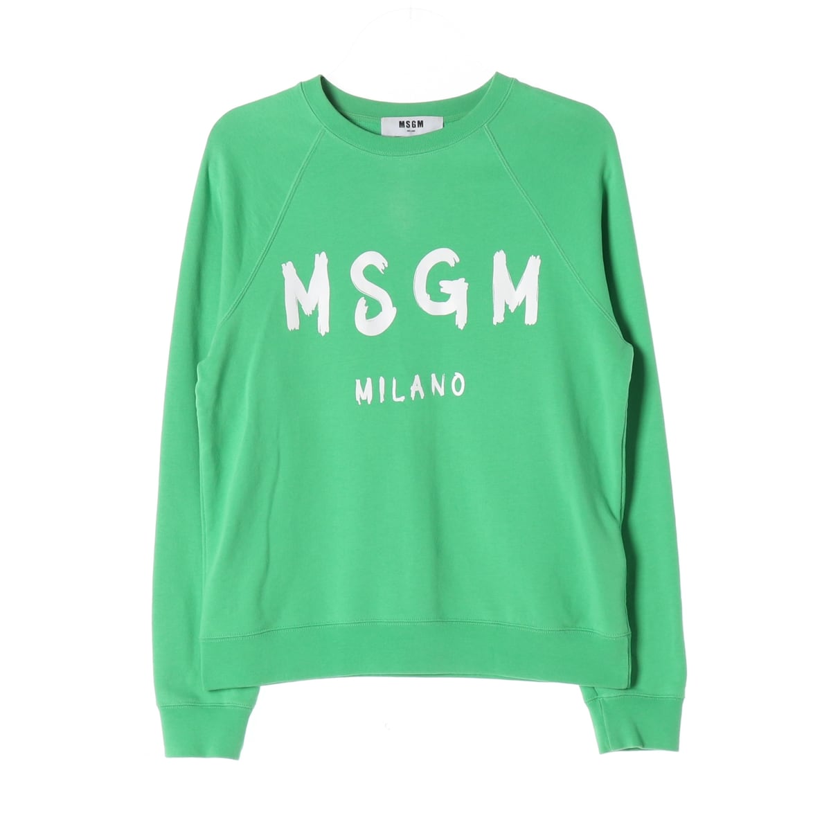 엠에스지엠 MSGM 21SS 로고 스웨트셔츠 맨투맨 그린 상세 이미지 1