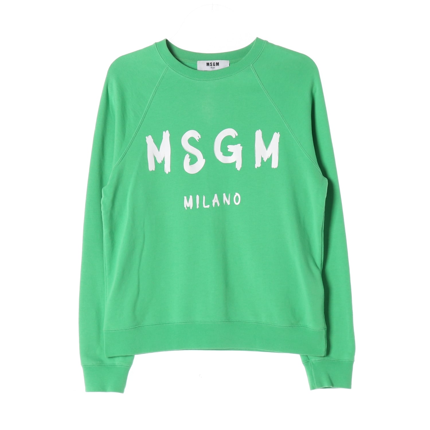 엠에스지엠 MSGM 21SS 로고 스웨트셔츠 맨투맨 그린 이미지 1