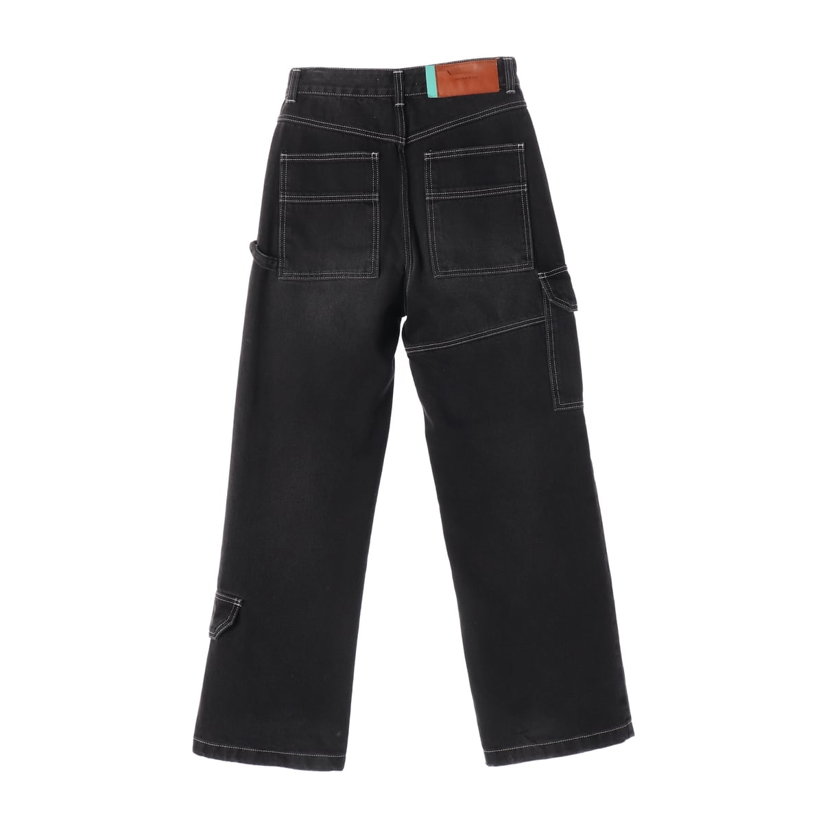 인스턴트펑크 22FW 포켓 블랙 데님 팬츠 상세 이미지 2