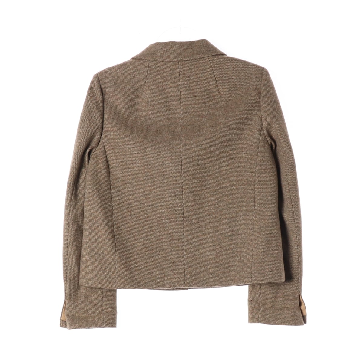 주크 22FW 울 블렌드 블레이저 크롭 재킷 베이지 상세 이미지 2