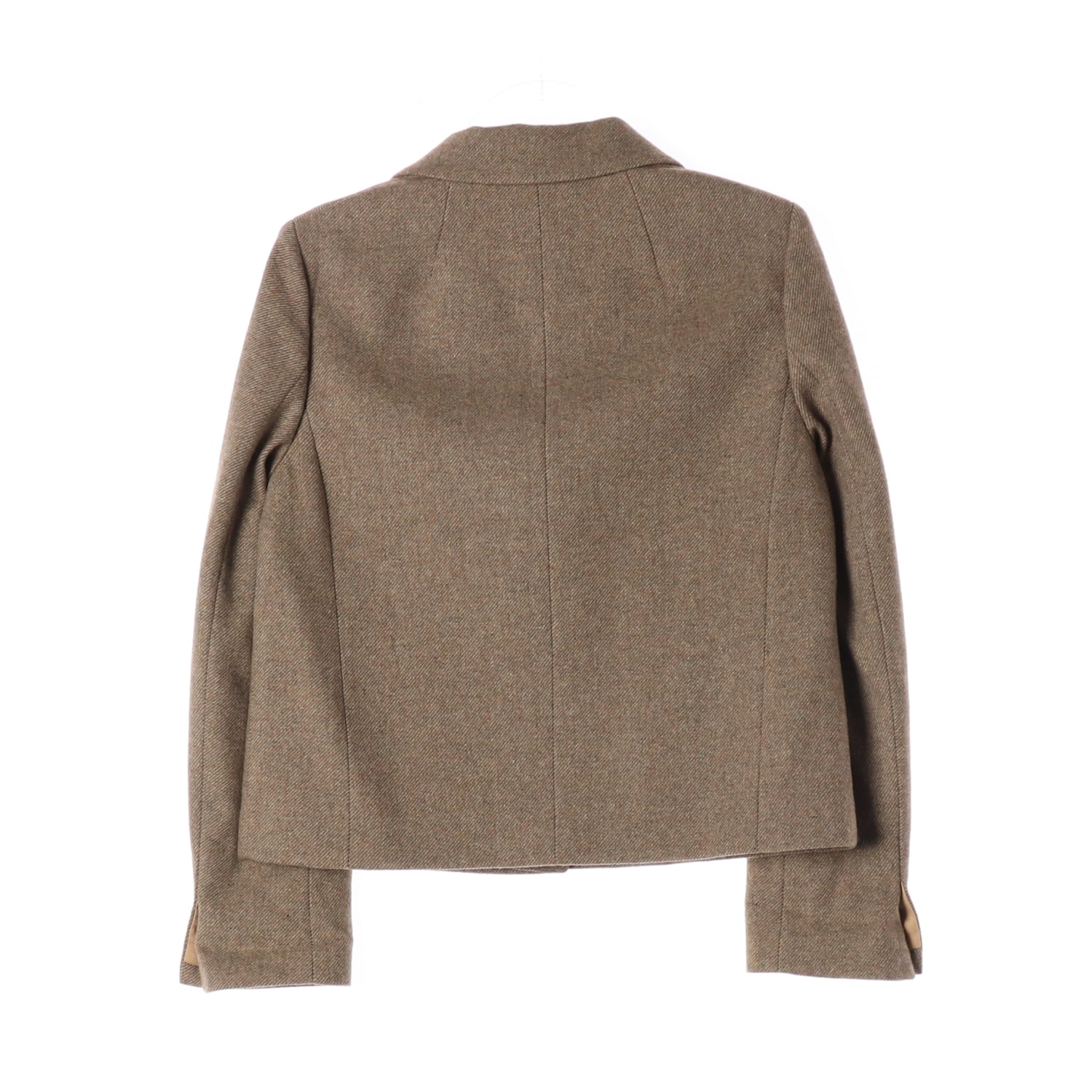 주크 22FW 울 블렌드 블레이저 크롭 재킷 베이지 이미지 2