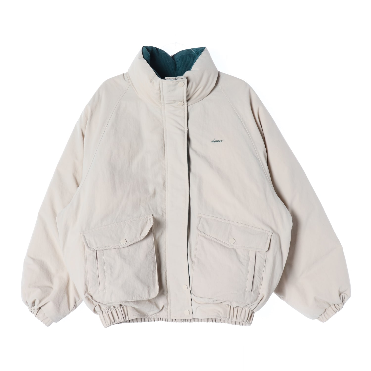 하네 25FW 플렌티 레글런 패딩 페일 베이지  이미지 1