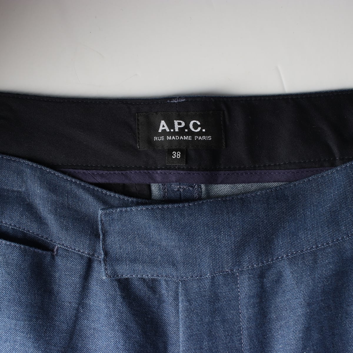 아페쎄 A.P.C. 테이퍼드핏 코튼 팬츠 상세 이미지 3