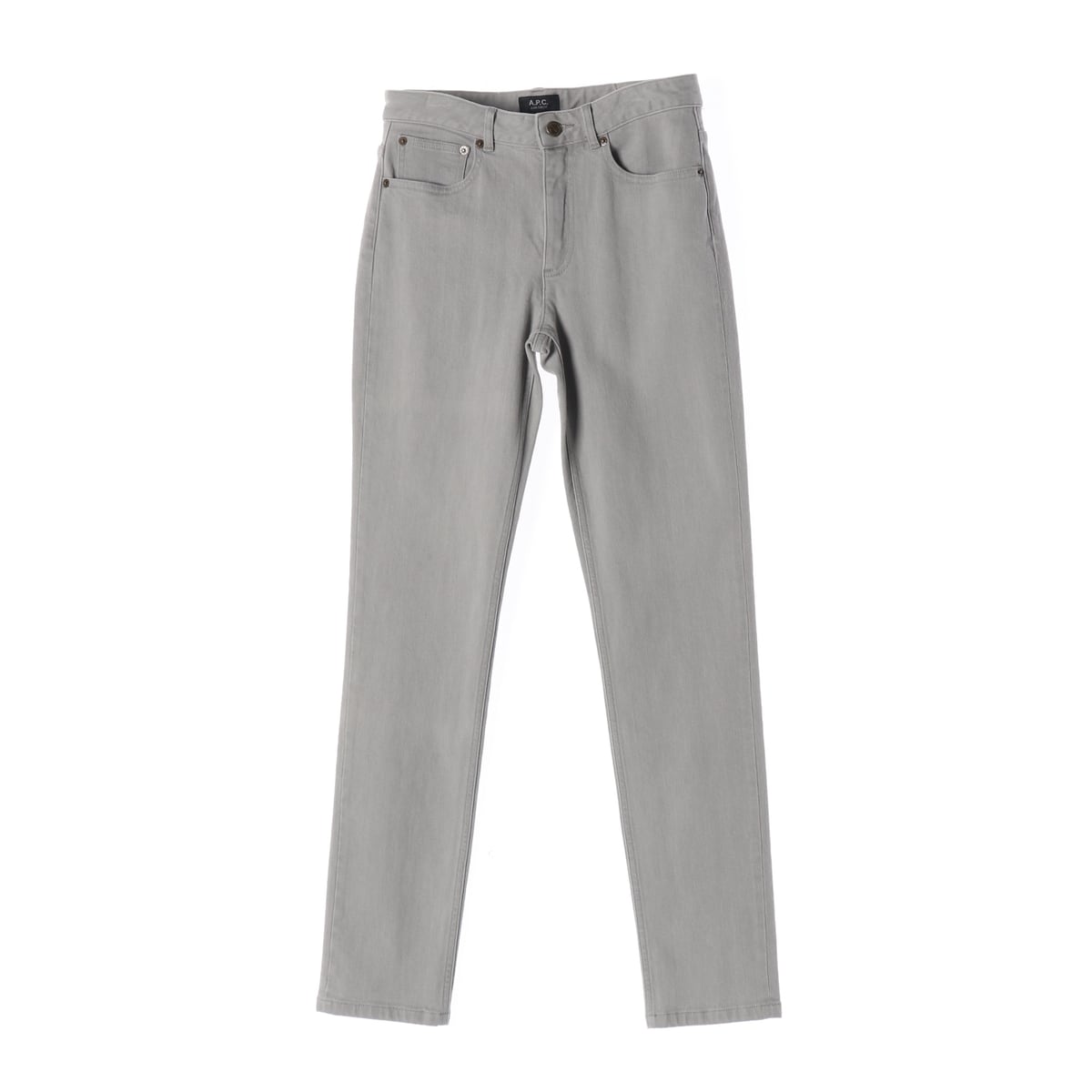 아페쎄 A.P.C. JEAN DROIT 코튼 슬림핏 데님 팬츠 상세 이미지 1