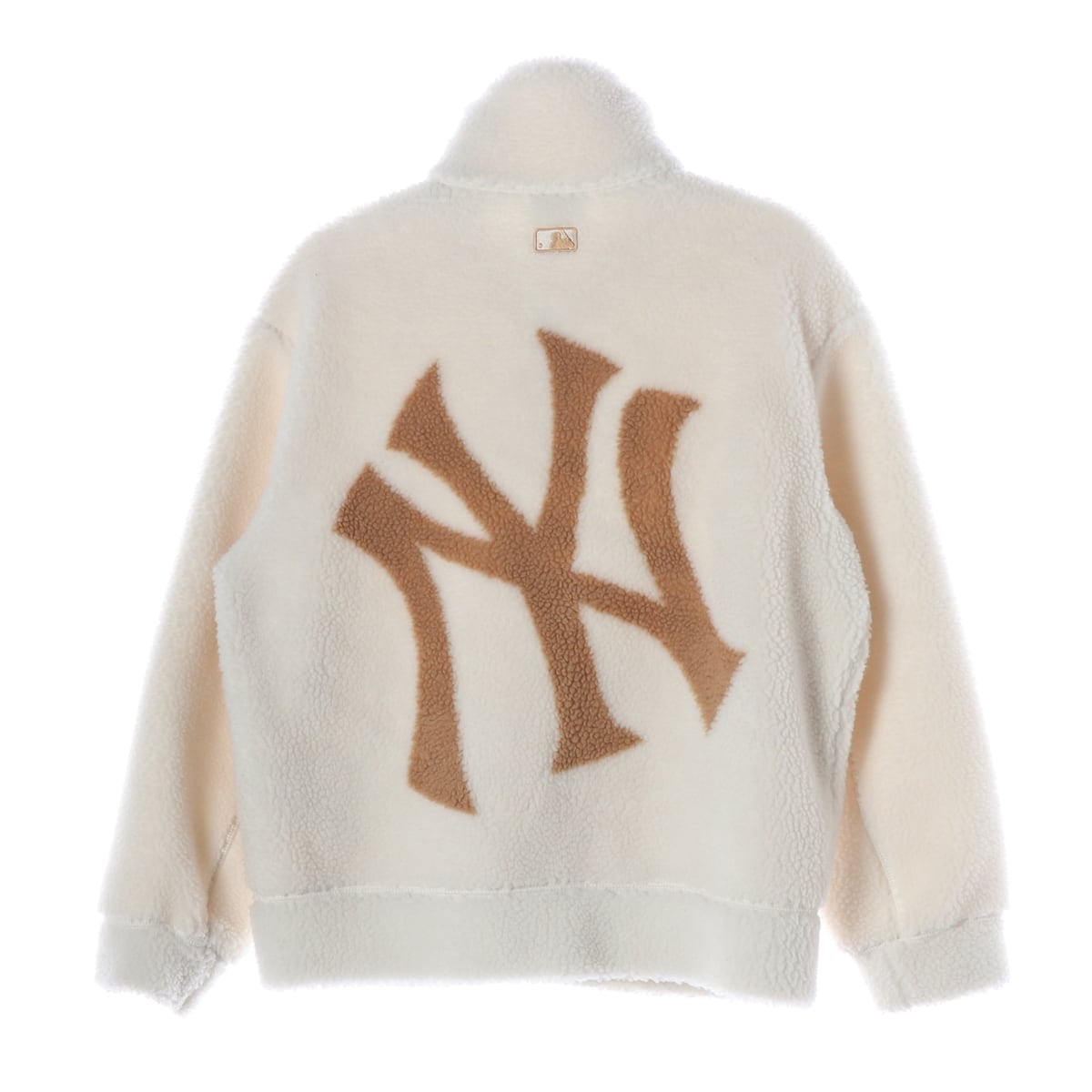 엠엘비 MLB 22FW 베이직 메가로고 스탠드넥 후리스 플리스 점퍼 NY  상세 이미지 2