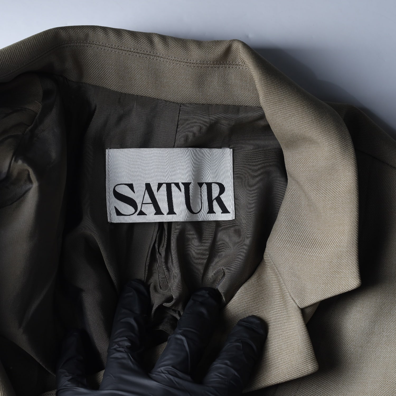 세터 SATUR 23SS 마르살라 오버사이즈 자켓 재킷 모쓰 올리브 이미지 3