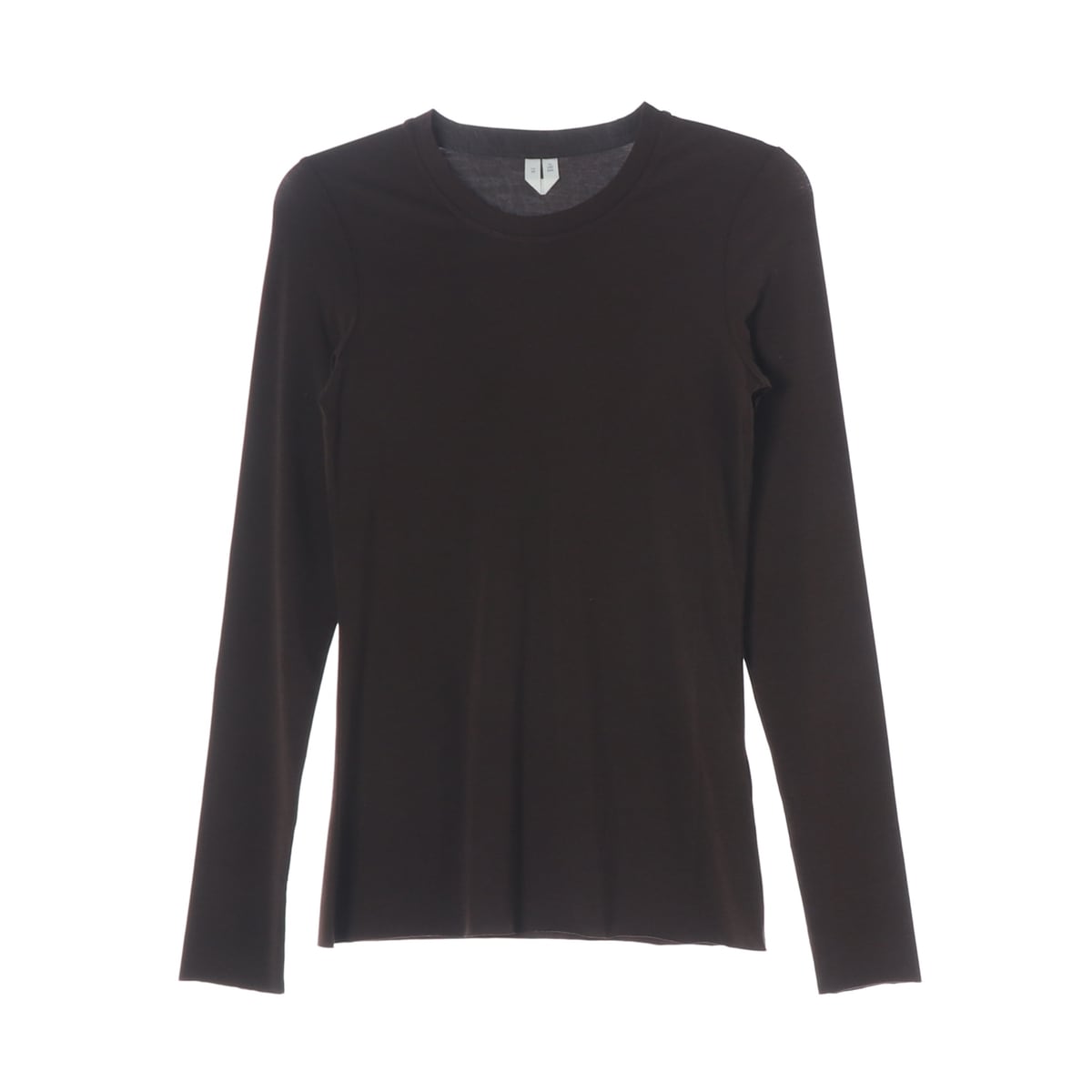 아르켓 21FW 코튼 블렌드 긴팔 티셔츠 브라운 상세 이미지 1