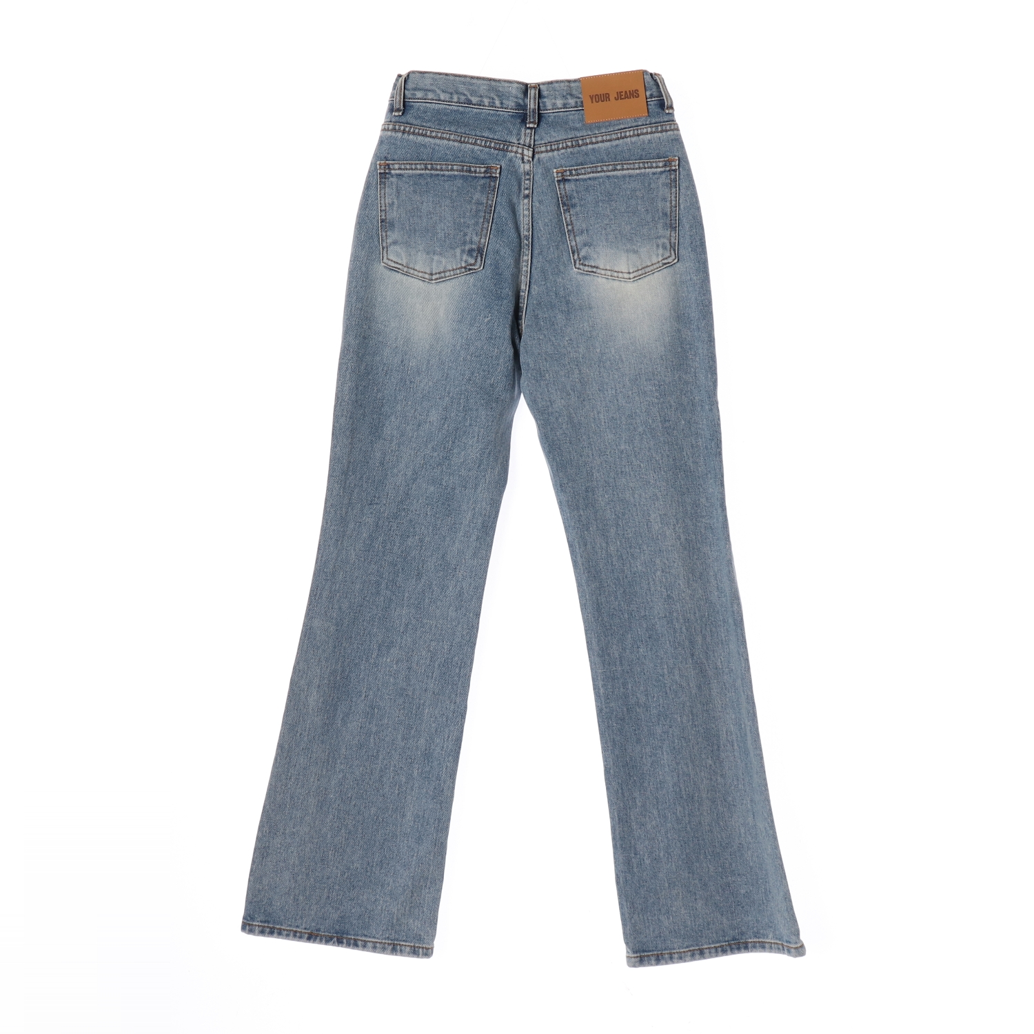 유어네임히얼 23FW 부츠컷 플레어진 데님 팬츠 이미지 2