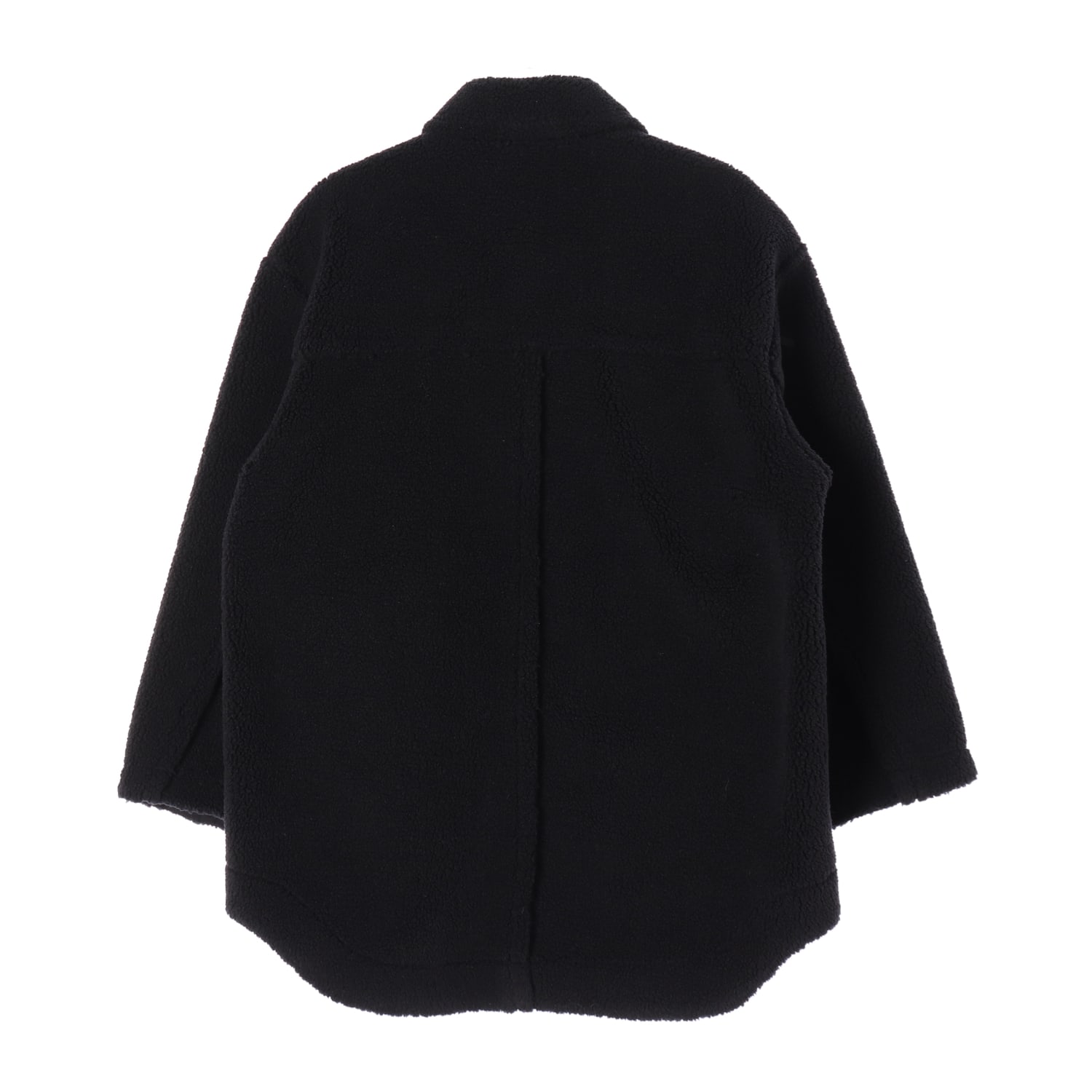 코스 22FW 오버핏 뽀글이 테디 플리스 카라 재킷 코트 이미지 2
