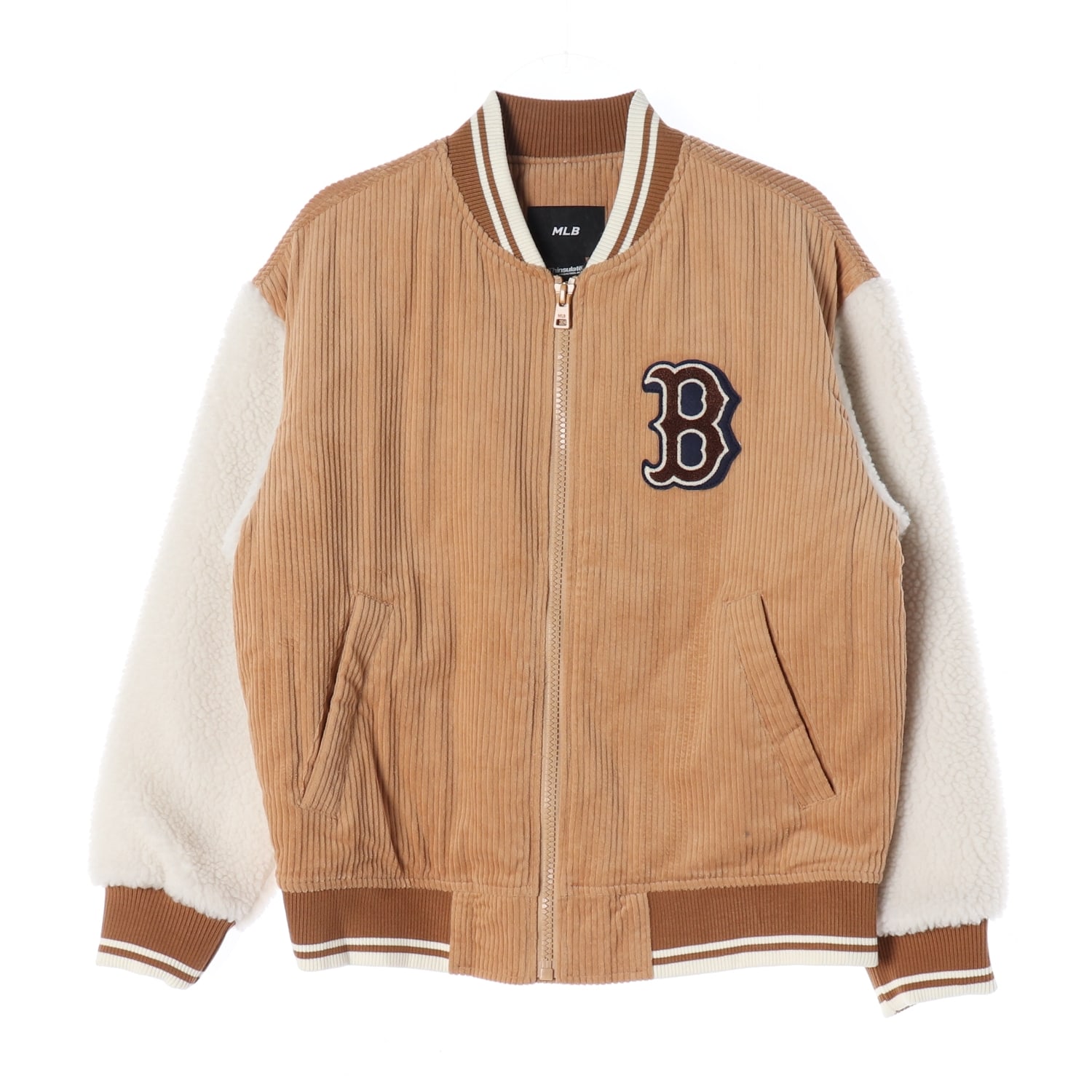 (새상품) 엠엘비 MLB 22FW 베이직 코듀로이 베이스볼 점퍼 바시티 재킷 이미지 1