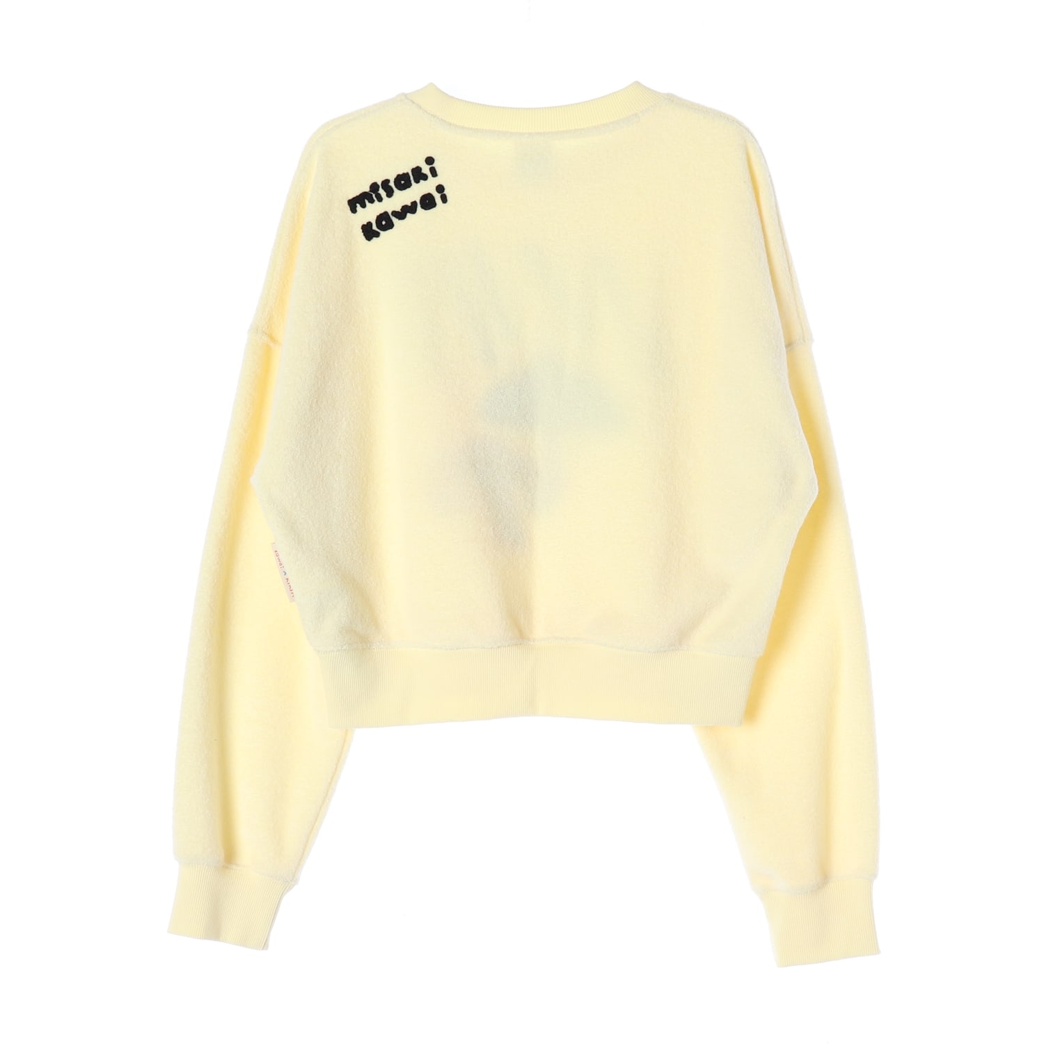키르시 X 미사키 카와이 23FW 크롭 스웨트셔츠 레몬 이미지 2