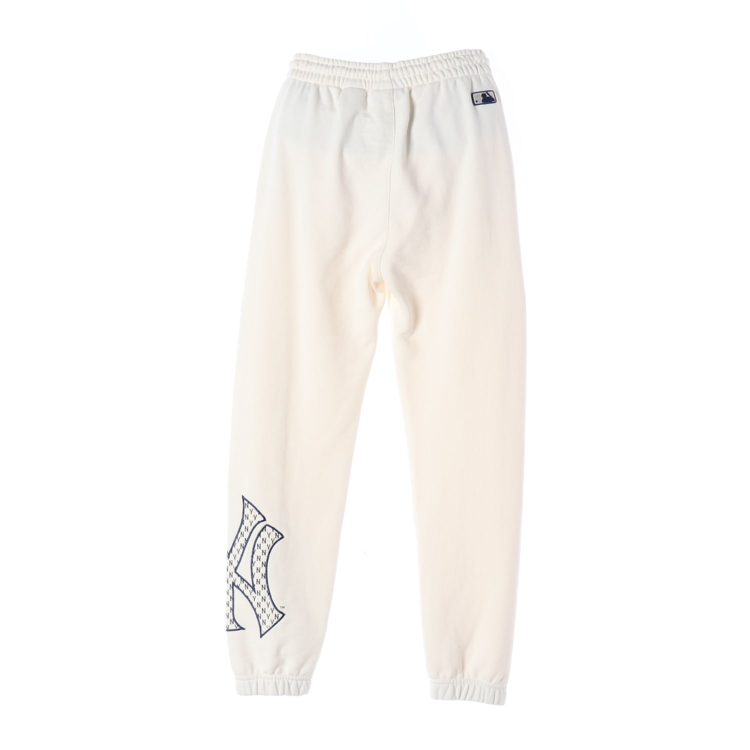 엠엘비 MLB 21FW 모노그램 빅로고 조거팬츠 크림 이미지 2