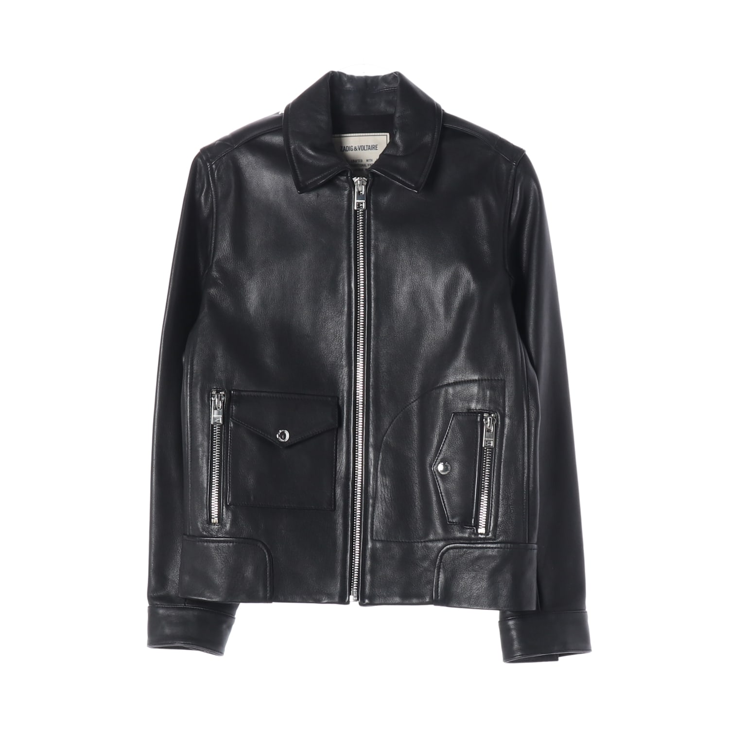 쟈딕앤볼테르 21FW LAZY CUIR LISSE 100% 천연양가죽 레더 재킷 가죽 자켓 이미지 1