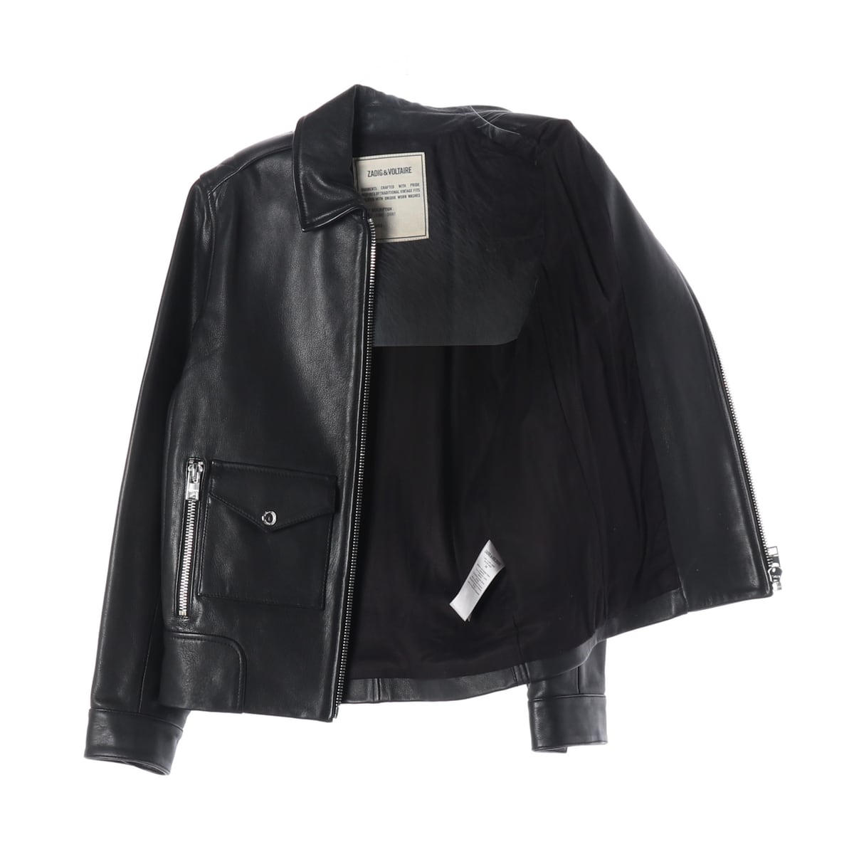 쟈딕앤볼테르 21FW LAZY CUIR LISSE 100% 천연양가죽 레더 재킷 가죽 자켓 상세 이미지 2